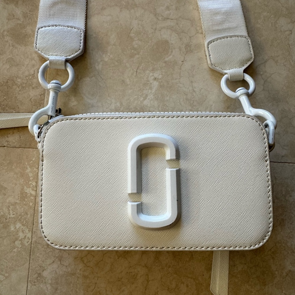 Marc Jacobs white crossbody